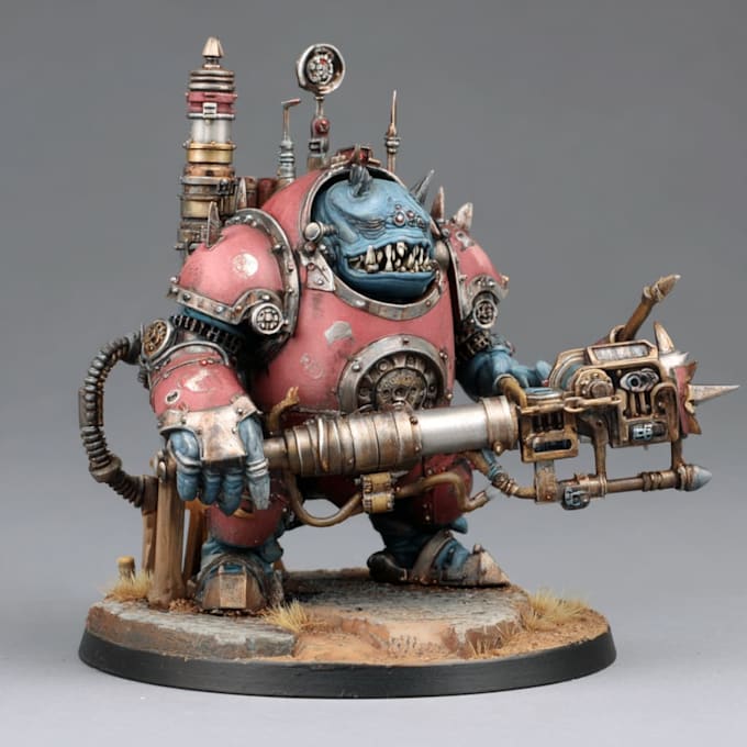 create warhammer 40k art