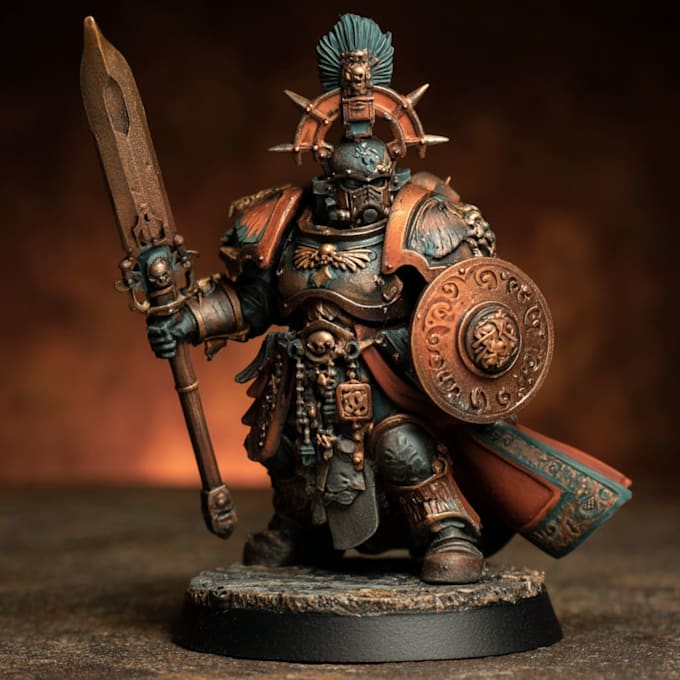 paint your warhammer 40k and fantasy miniatures