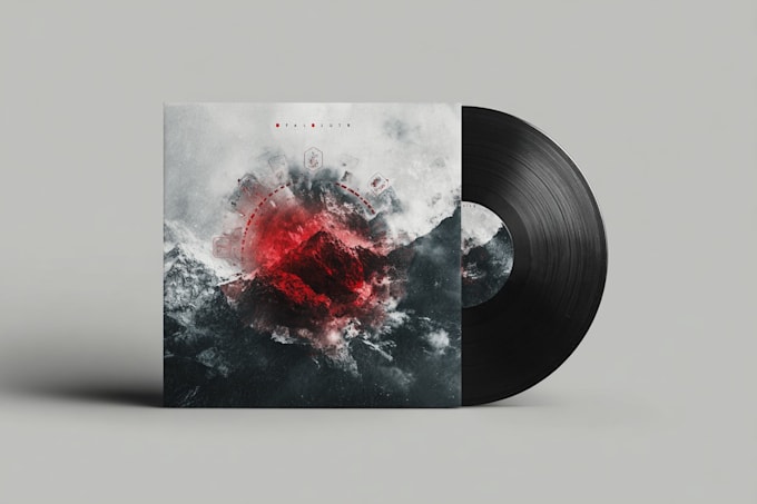 design stunning album single cover art design