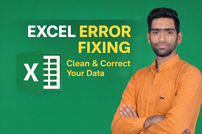 fix excel errors, formulas and data issues professionally