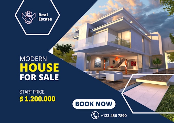 professional education corporate product real estate flyers
