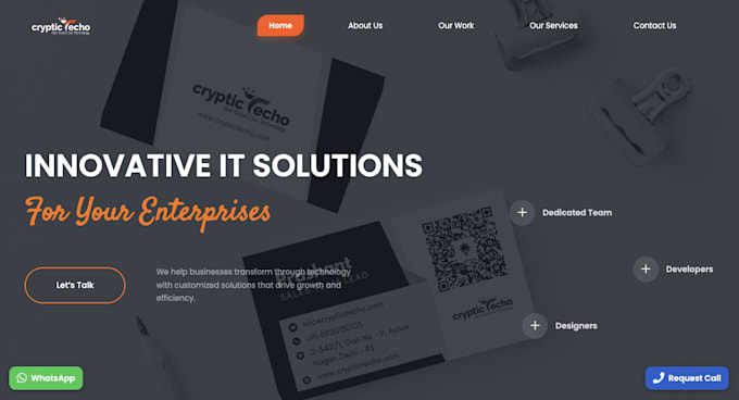 a responsive website service