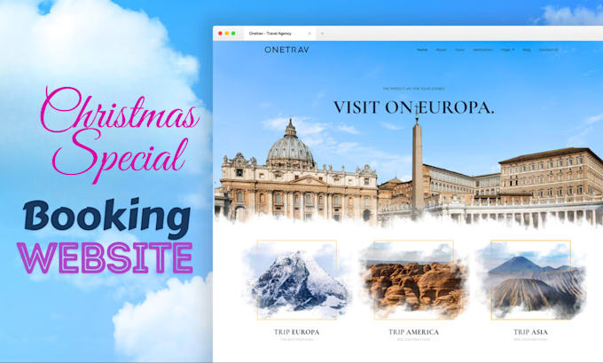 design a luxury villa wordpress website with direct booking