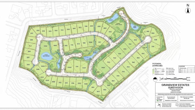 Design professional land subdivision plans for permits and development ...