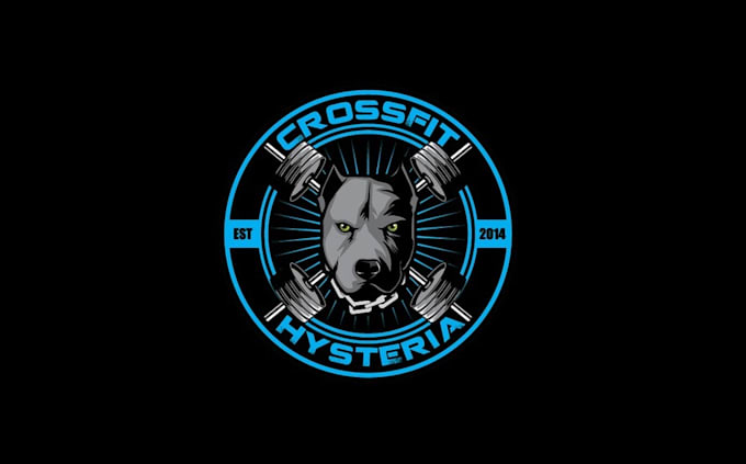 make professional strong crossfit hysteria logo