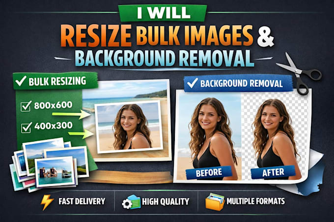 resize bulk images and product background removal