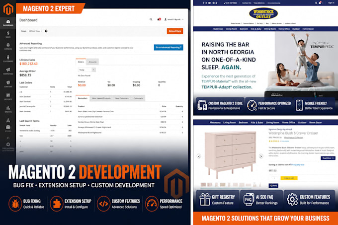 fix magento 2 bugs, install extensions, and customize your store