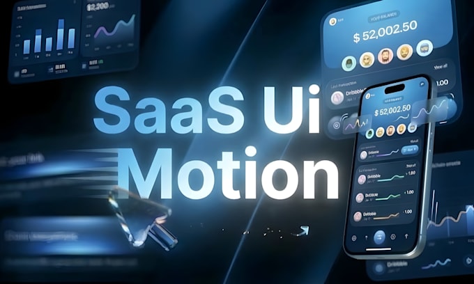 create premium UI motion videos for saas products