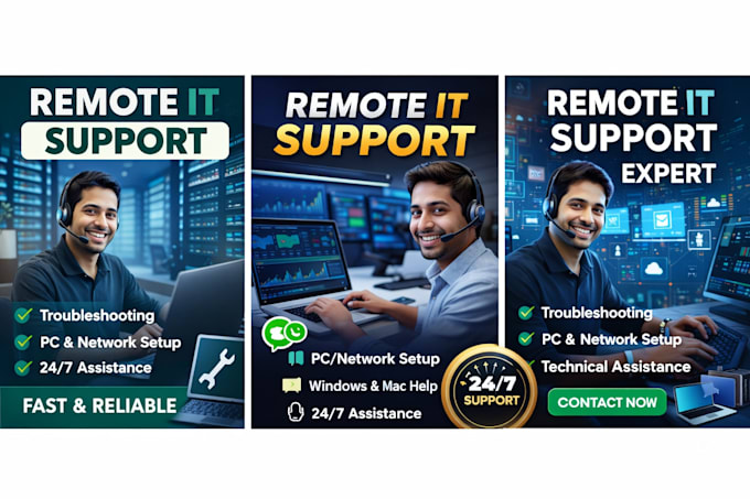 provide fast and reliable remote IT support and technical assistance