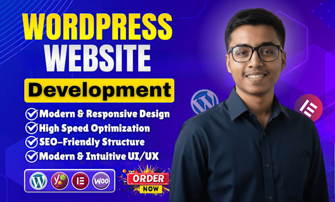 do wordpress website development, design or redesign