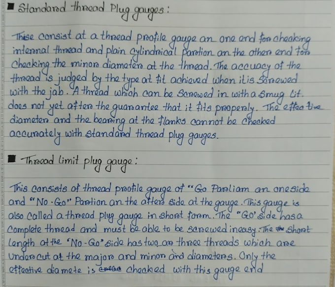 write neat handwritten notes, letters, and assignments