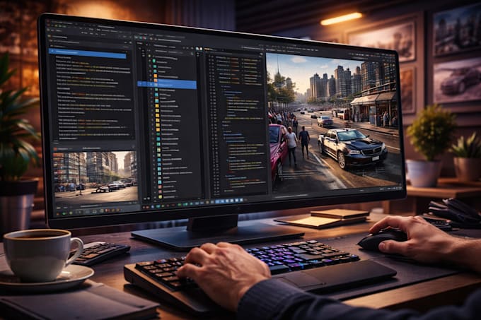 develop and customize your fivem server esx or qbcore