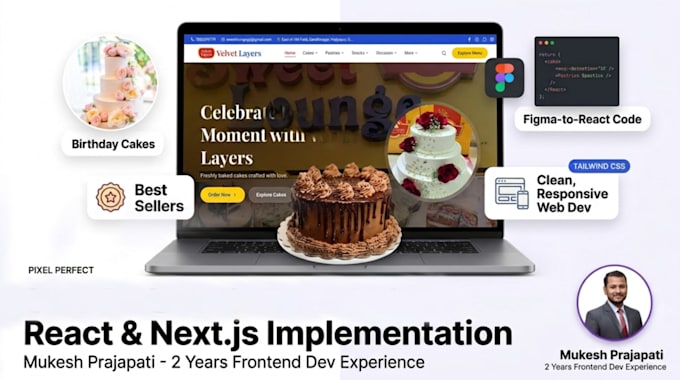 figma to react js next js and tailwind CSS conversion