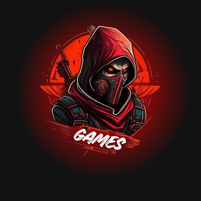 create a initials gaming logo design