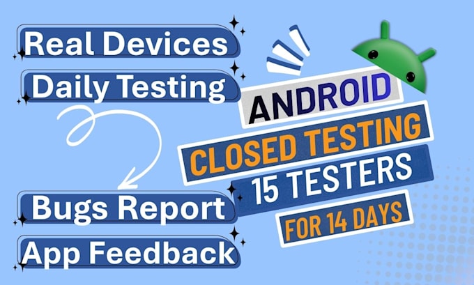 do 14 days google play closed testing with 15 testers