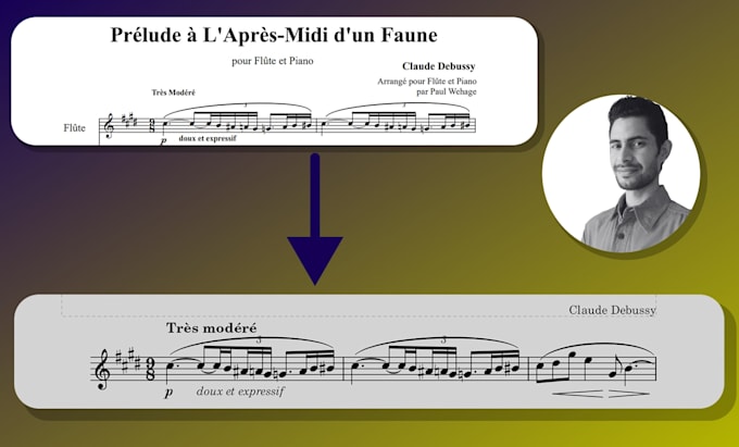 transcribe melodic instruments into clean musescore sheet music