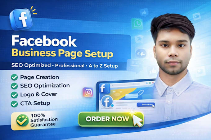 create and optimize your facebook business page with SEO