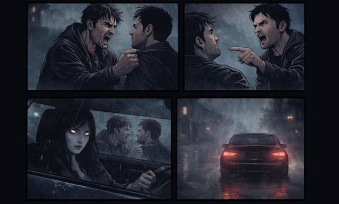 write your comic, manga or webtoon book script