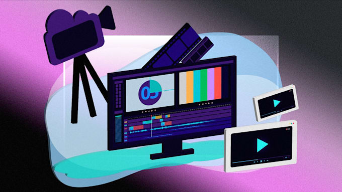 design website, video editing, logo and graphical design 88