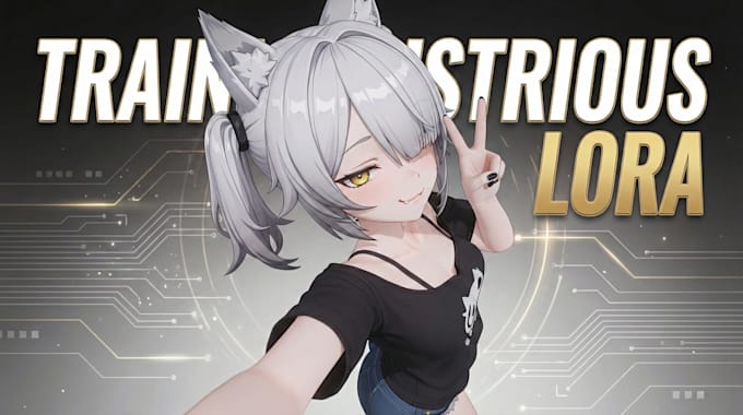 train your character lora for pony or illustrious
