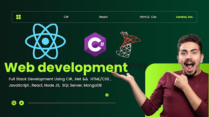 build website, full stack developer, front end , developer