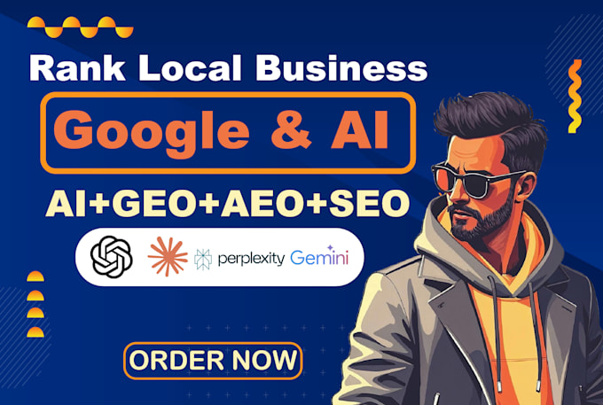 rank your local business on google and ai search with monthly ai GEO aeo SEO