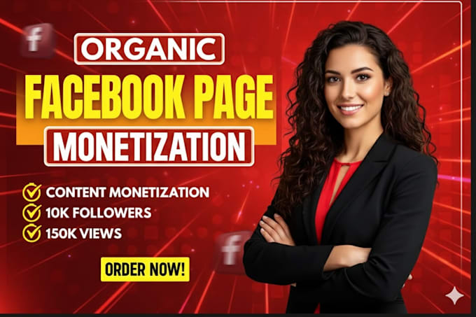 complete facebook page monetization organically