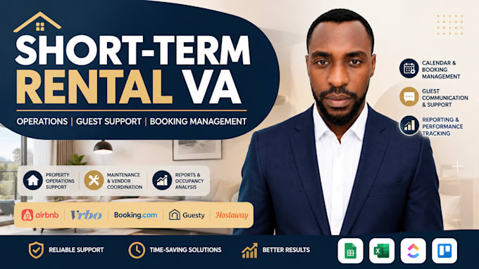 be your airbnb and short term rental virtual assistant