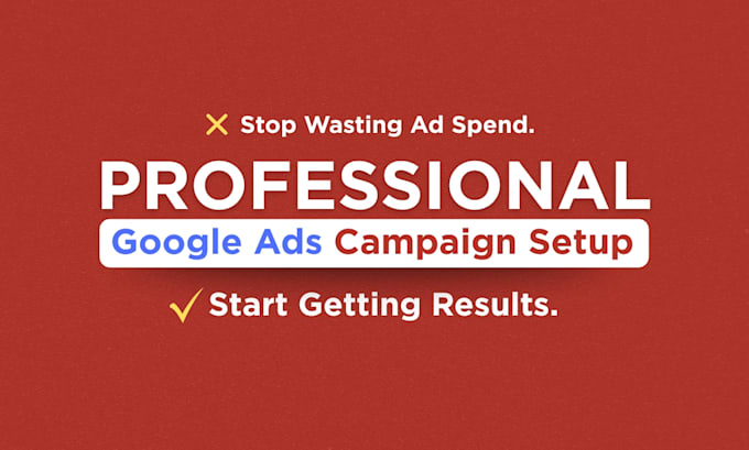 google ads campaign setup