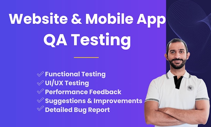 test and QA your website or mobile app for bugs