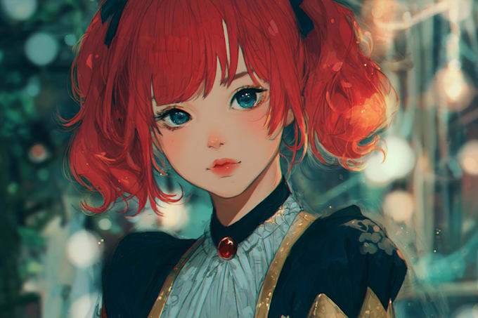 do a illustration anime and roleplaying character