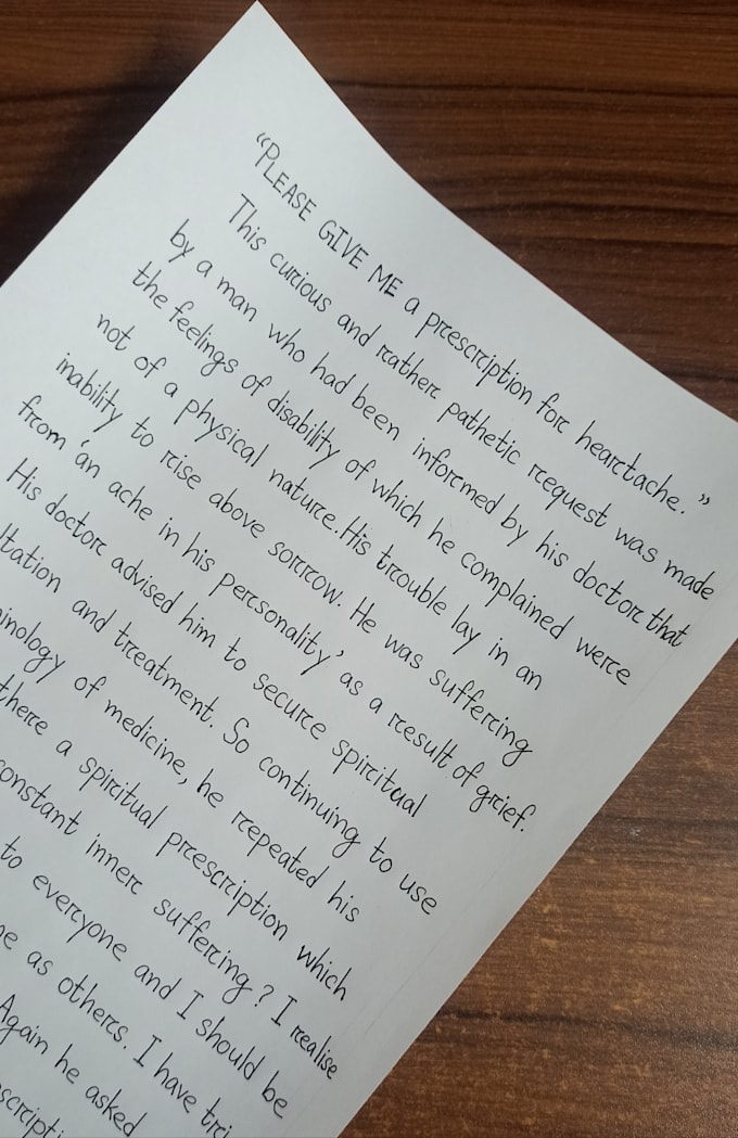 Write anything with my beautiful handwriting by Urmi_works | Fiverr