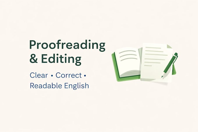 proofread and edit content