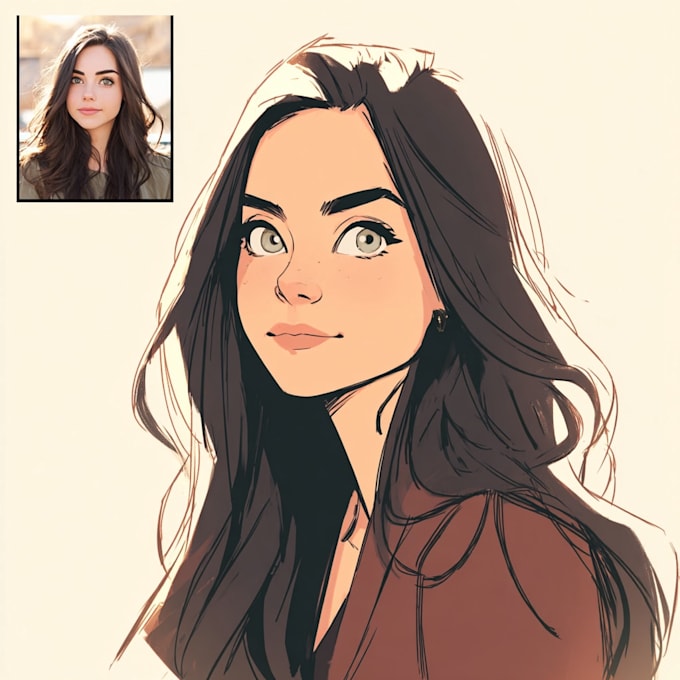 draw your photo into cartoon