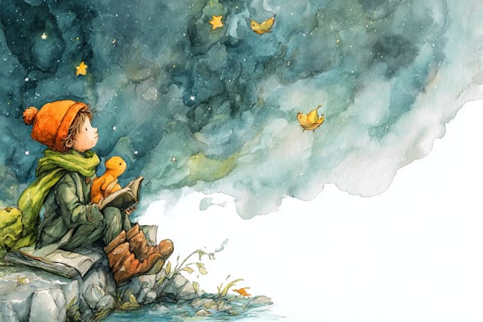 design spooky cute childrens halloween book illustration