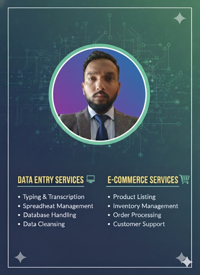 do data entry data handling e commerce product listing