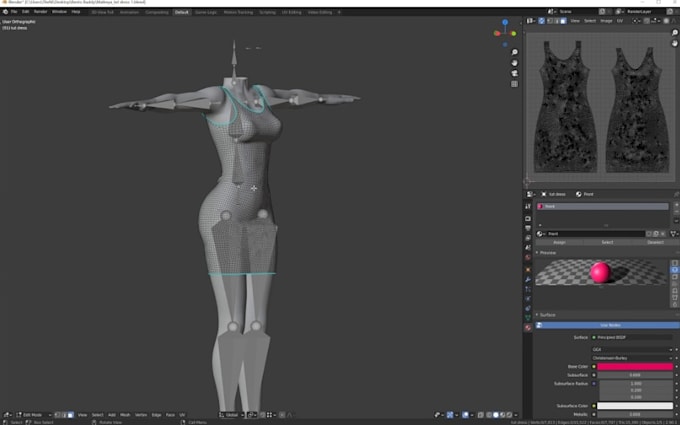 Create custom second life character, rig and 3d modeling by Bran_sl ...