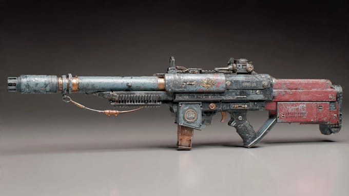 design unique weapons illustrations