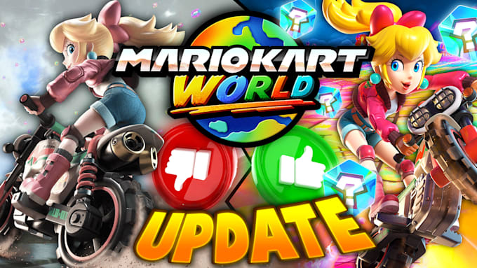 design a nintendo thumbnail for youtube