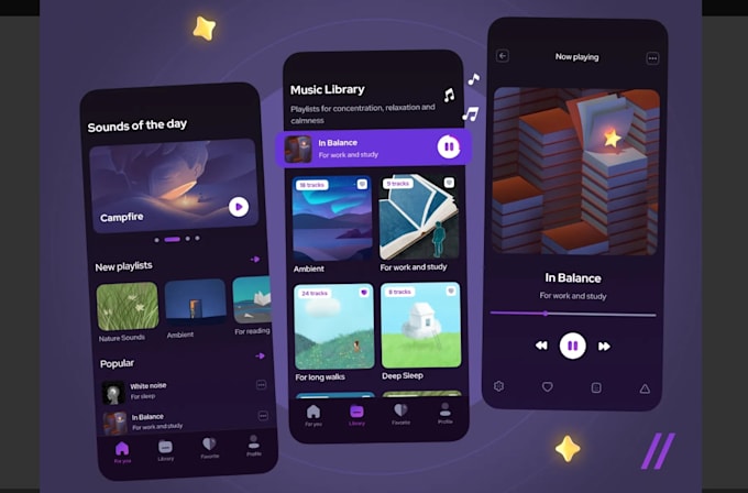 develop ai dog calming music app, pet care app, pet relaxation app