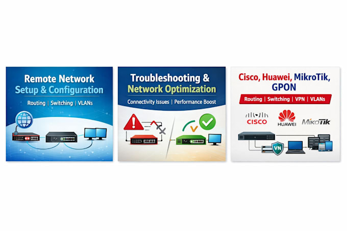 provide remote network troubleshooting and configuration support