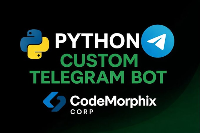 create a custom telegram bot, python bot, telegram automation bot, ai chatbot