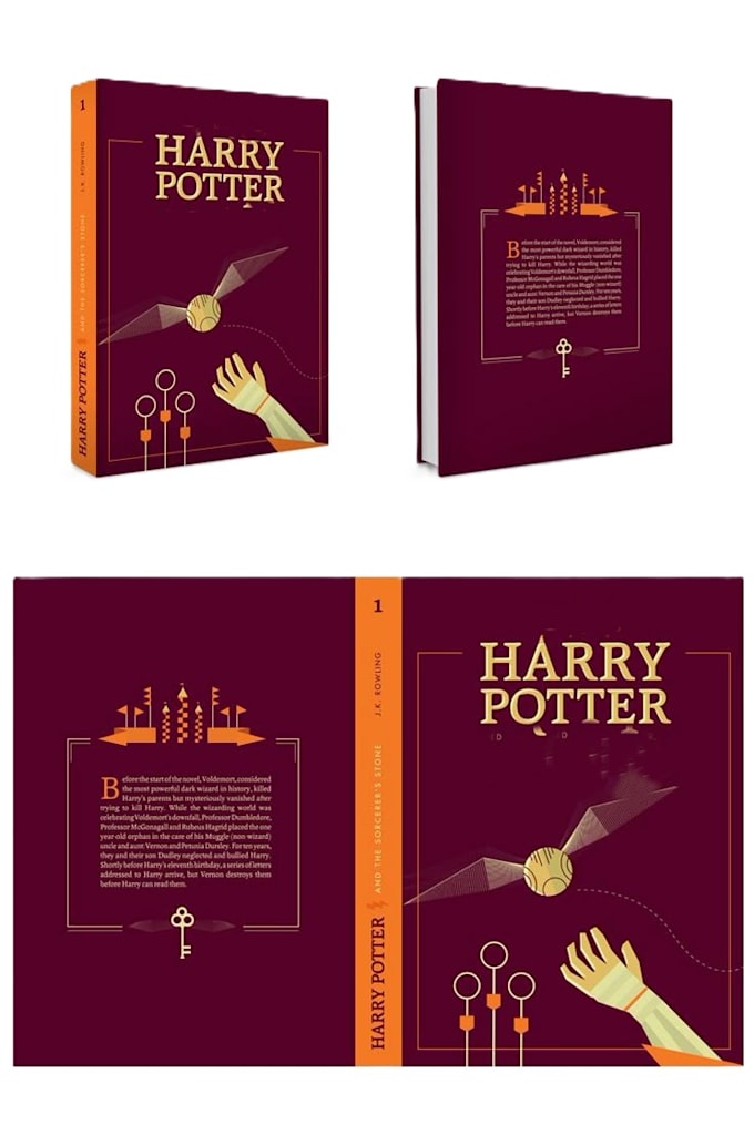 design artistic and conceptual book cover