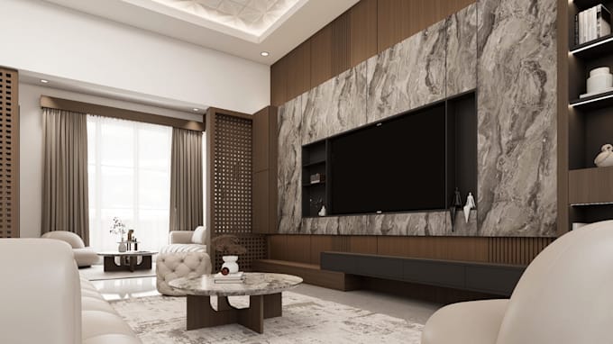 make 3d modeling and interior rendering