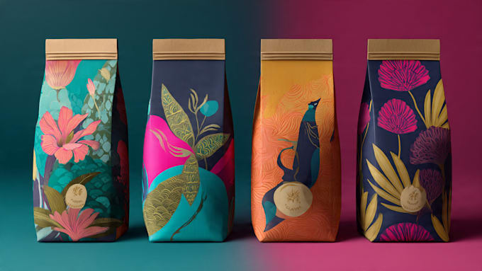 do product packaging design, pouch design and bag design