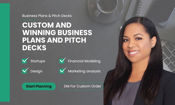 write a winning business plan, proposal, and pitch deck