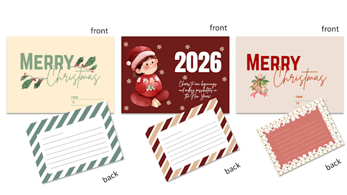 design unique christmas card