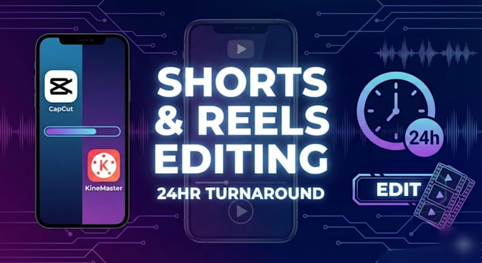 edit showreel  in capcut pro ,vn and kinmaster