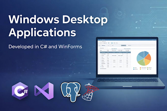 develop custom windows desktop applications using csharp
