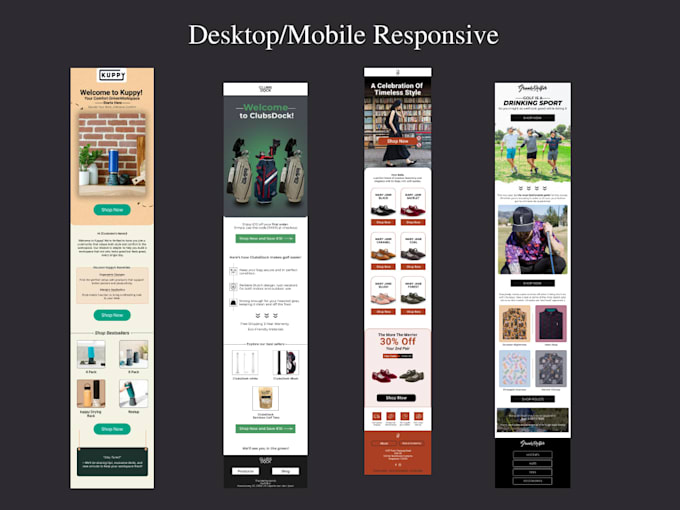 create figma newsletter design responsive email template